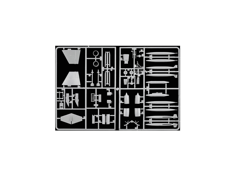Plastikový model letadla Italeri 1296 Lockheed F-104 G Starfighter G "RECCE" (1:72) | pkmodelar.cz