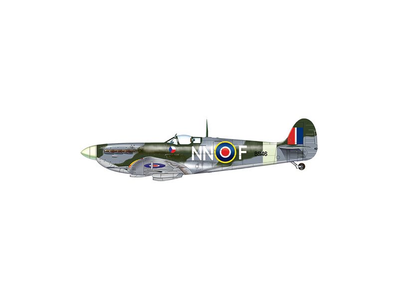 Plastikový model letadla Italeri 1307 Supermarine Spitfire Mk.VI (1:72) | pkmodelar.cz