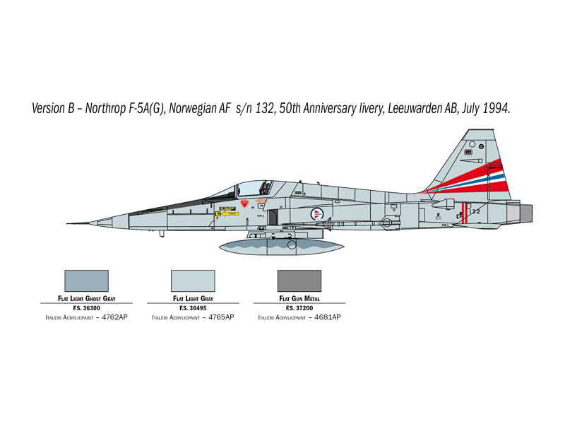 Italeri 1441 Northrop F-5A Freedom Fighter (1:72) | pkmodelar.cz