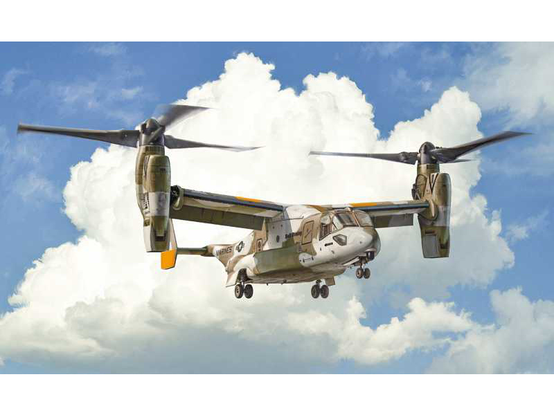 Italeri 1463 plastikový model vrtulník 1463 - V-22A Osprey (1:72) | pkmodelar.cz