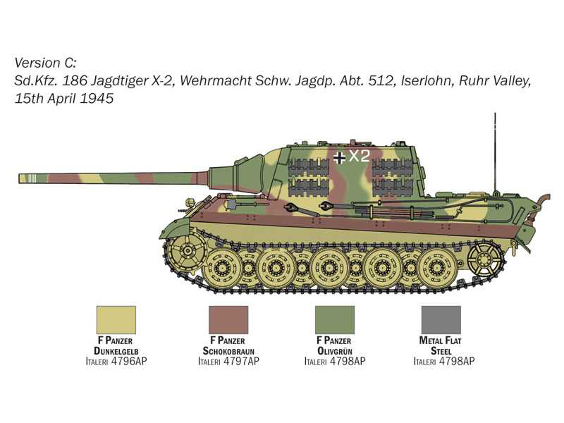 Italeri Sd.Kfz. 186 Jagdtiger (1:56) | pkmodelar.cz