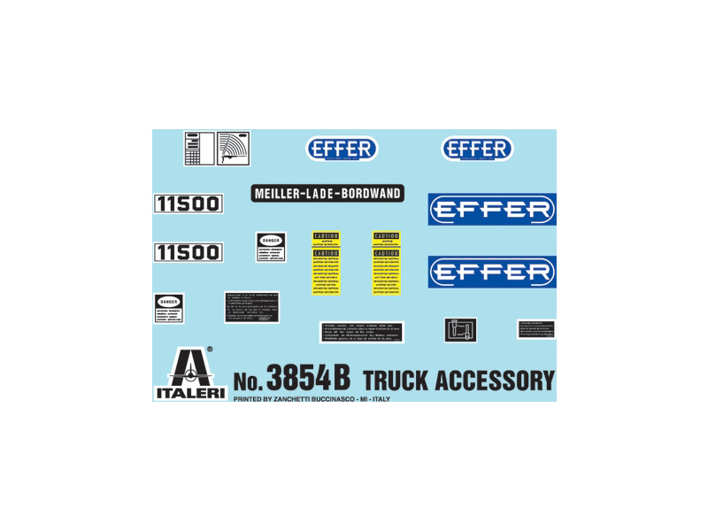 Plastikový model doplňků Italeri 3854 Truck Accessories - part II (1:24) | pkmodelar.cz