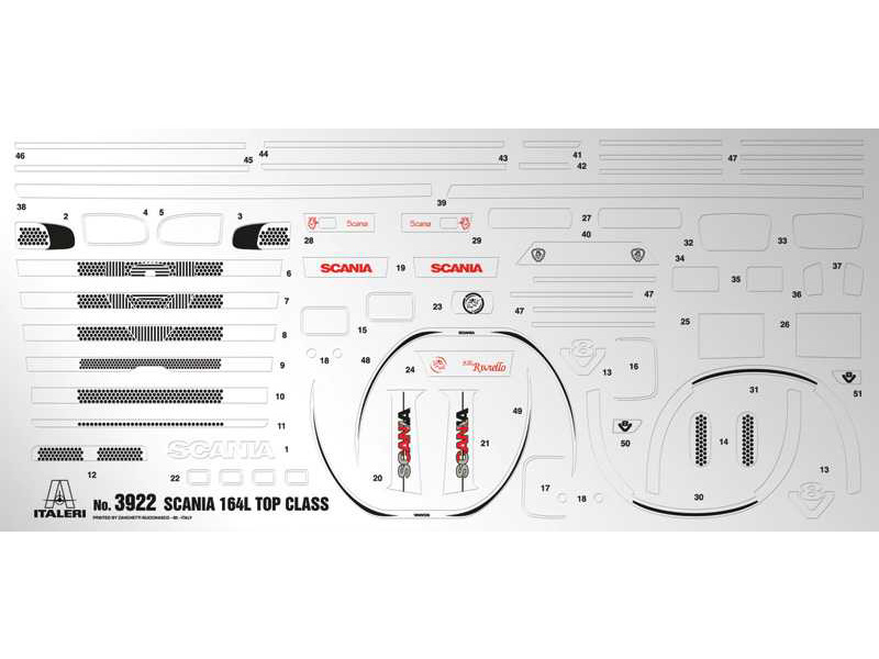  Italeri 3922 Scania 164L TopClass (1:24) | pkmodelar.cz