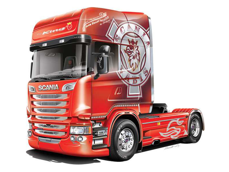  Italeri 3930 Scania R730 Streamline Team Chimera (1:24) | pkmodelar.cz