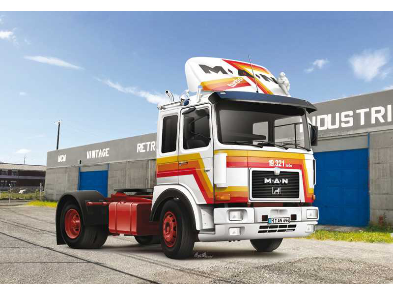  Italeri 3946 MAN F8 19.321 4x2 (1:24) | pkmodelar.cz