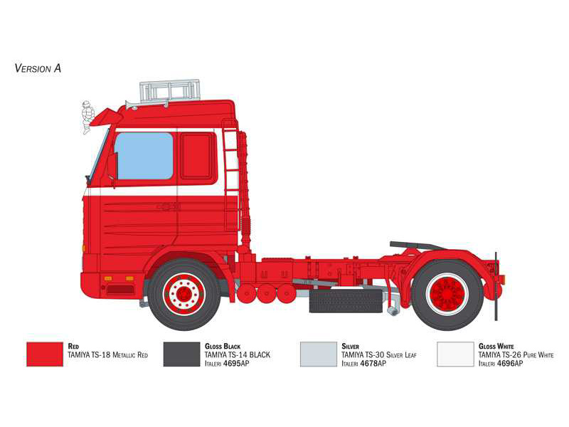 Italeri Scania R143 M500 Streamline 4x2 (1:24) | pkmodelar.cz