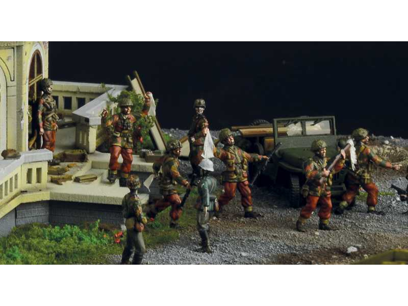 Italeri diorama - Hotel Hartenstein (1:72) | pkmodelar.cz