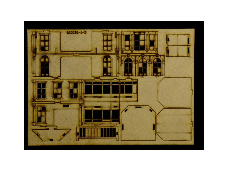 Italeri diorama - Hotel Hartenstein (1:72) | pkmodelar.cz