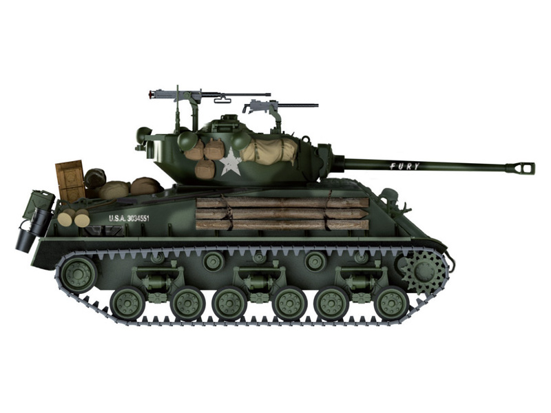 Plastikový model tanku Italeri 6529 M4A3E8 SHERMAN (1:35) | pkmodelar.cz