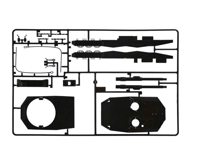 Plastikový model tanku Italeri 6559 Leopard 2A4 (1:35) | pkmodelar.cz