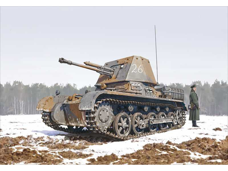 Plastikový model tanku Italeri 6577 Panzerjäger I (1:35)
