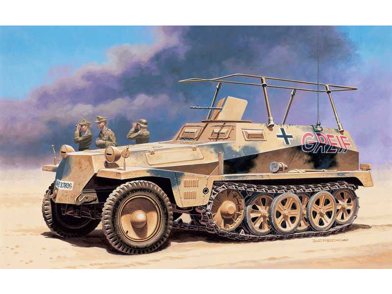 Italeri Sd. Kfz. 250/3 (1:72) | pkmodelar.cz