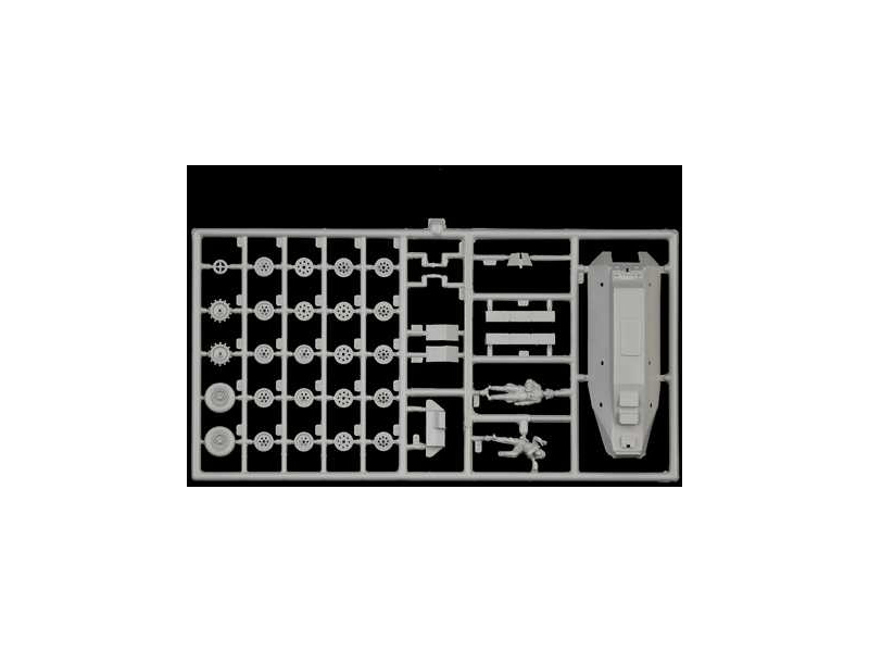 Plastikový model vojenské techniky Italeri 7080 Sd. Kfz. 251/1 Wurfrahmen Stuka zu Fuss (1:72) | pkmodelar.cz