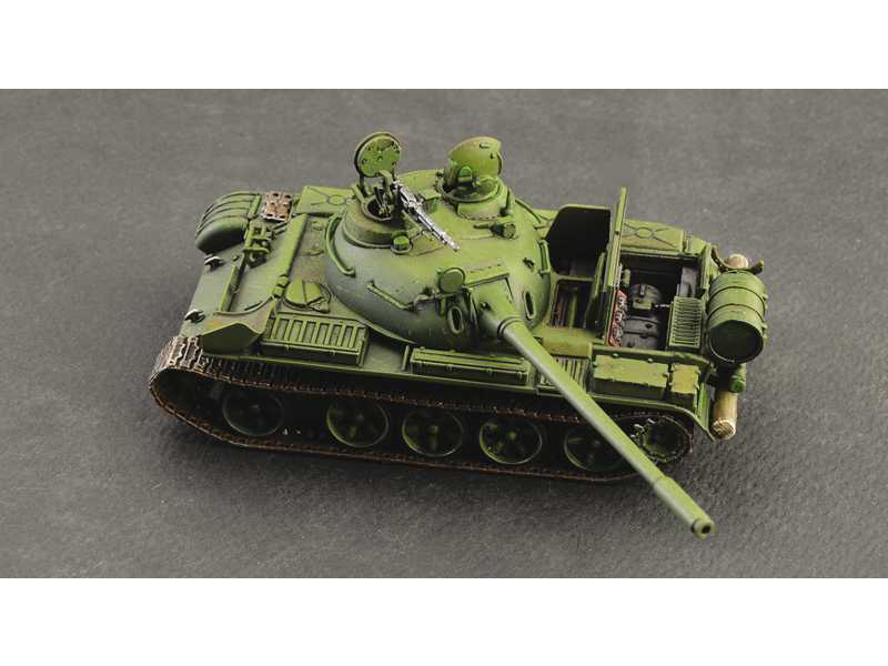 Plastikový model tanku Italeri 7081 T-55 A 1:72 | pkmodelar.cz