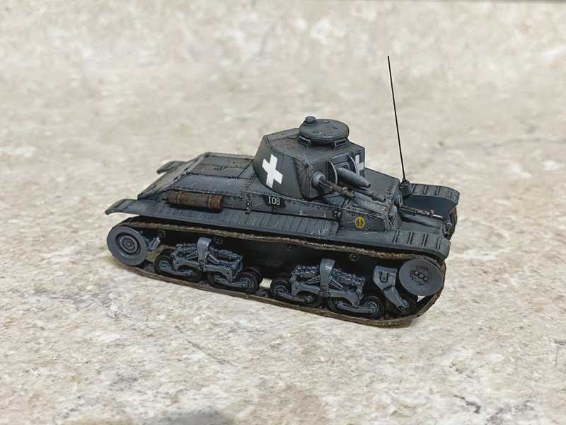 Plastikový model tanku Italeri 7084 - Pz. Kpfw. 35(t) (1:72) | pkmodelar.cz