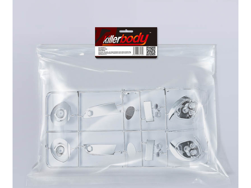 Killerbody chromované díly: Alfa Romeo 8C 1:7 | pkmodelar.cz