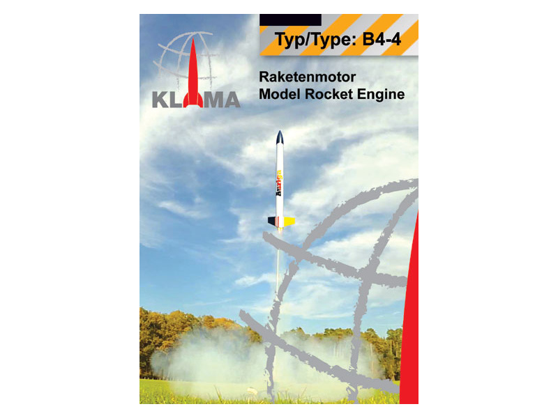 Klima raketový motor B4-4 EL (6ks) | pkmodelar.cz
