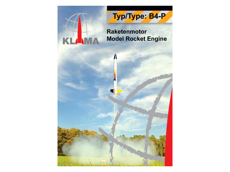 Klima raketový motor B4-P EL (6ks) | pkmodelar.cz