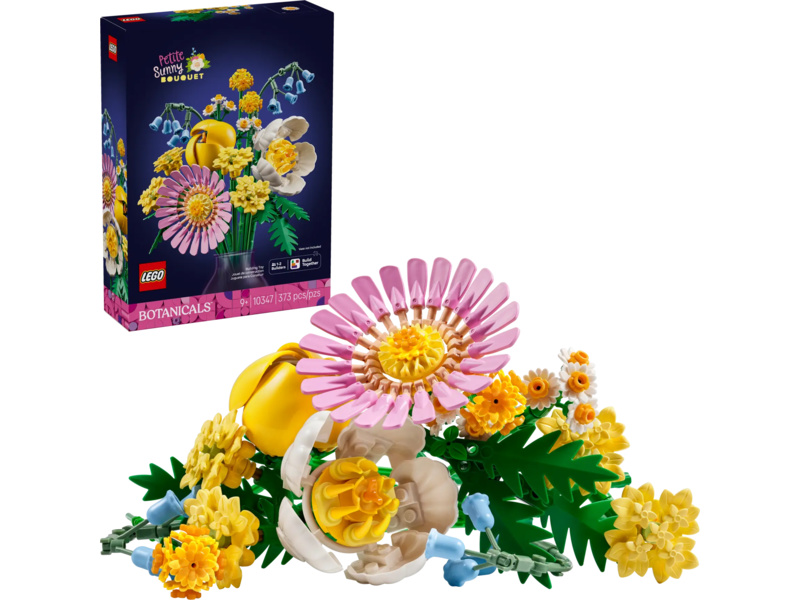 LEGO Botanicals - Drobná slunečná kytice | pkmodelar.cz