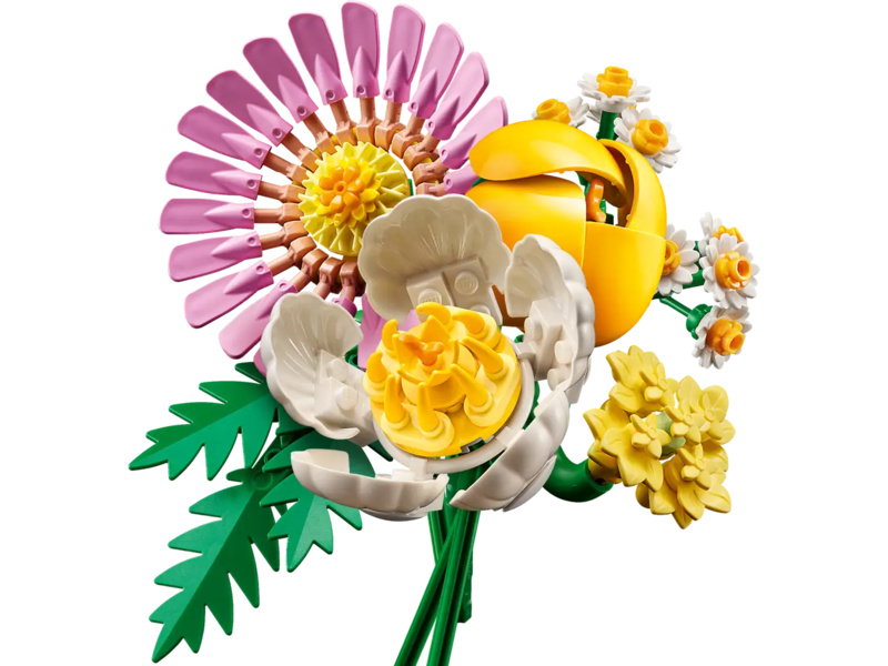 LEGO Botanicals - Drobná slunečná kytice | pkmodelar.cz