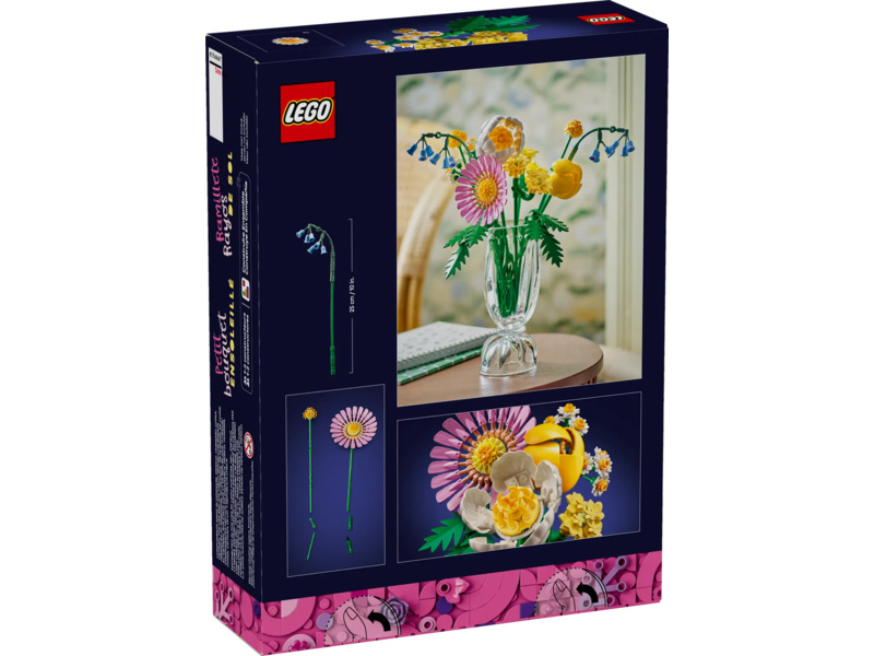 LEGO Botanicals - Drobná slunečná kytice | pkmodelar.cz