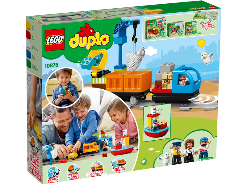 LEGO DUPLO 10875 - Nákladní vlak | pkmodelar.cz
