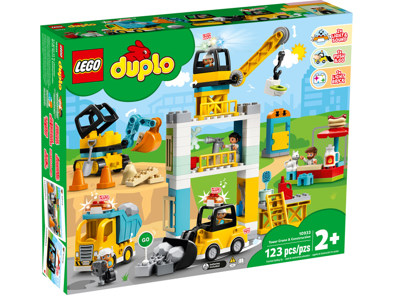 LEGO DUPLO - Stavba s věžovým jeřábem | pkmodelar.cz