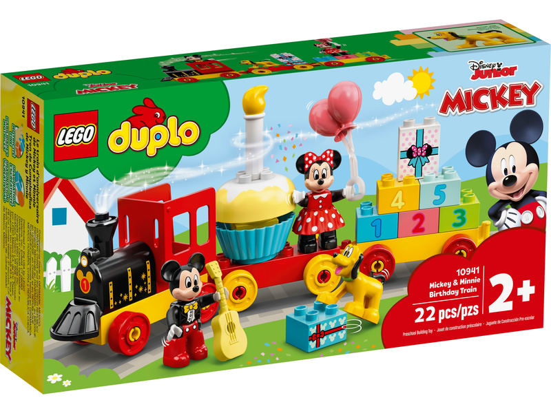 LEGO DUPLO - Narozeninový vláček Mickeyho a Minnie | pkmodelar.cz