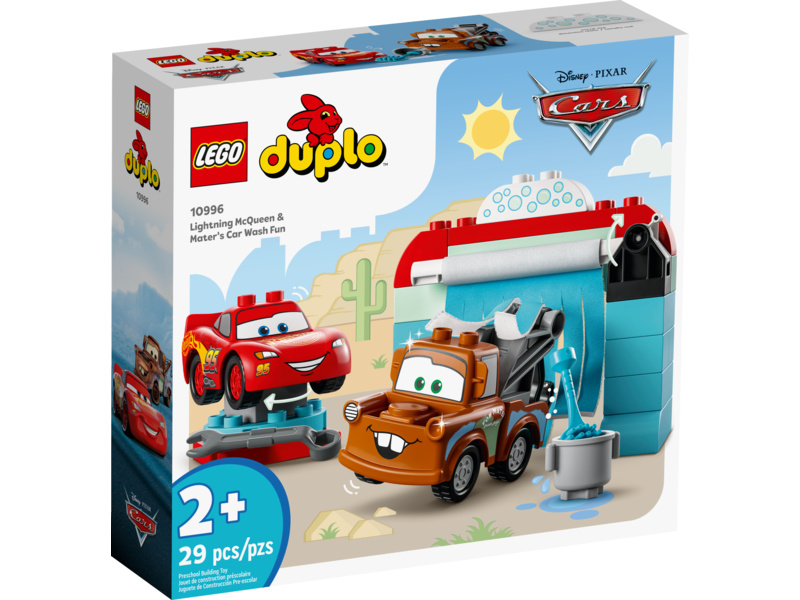 LEGO DUPLO - Na myčce s Bleskem McQueenem a Burákem | pkmodelar.cz