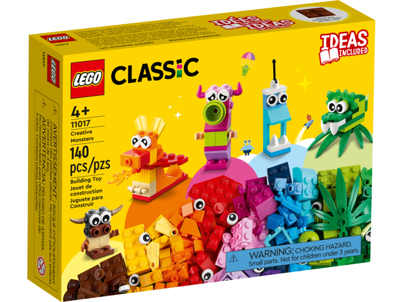LEGO Classic - Kreativní příšery | pkmodelar.cz