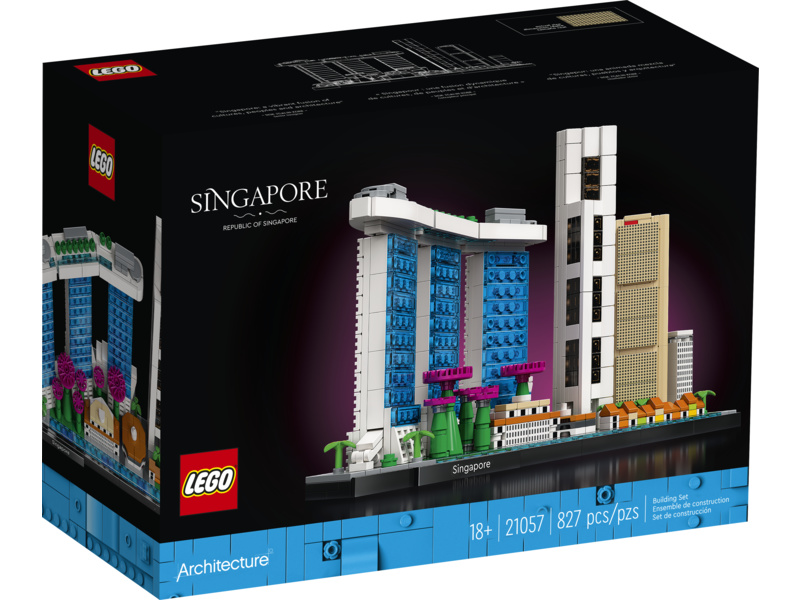 LEGO Architecture - Singapur | pkmodelar.cz