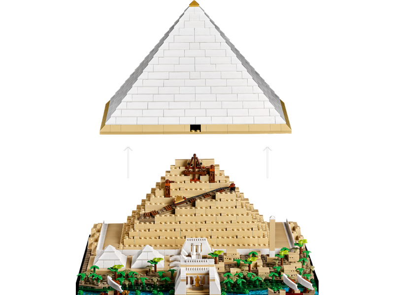 LEGO Architecture - Velká pyramida v Gíze | pkmodelar.cz