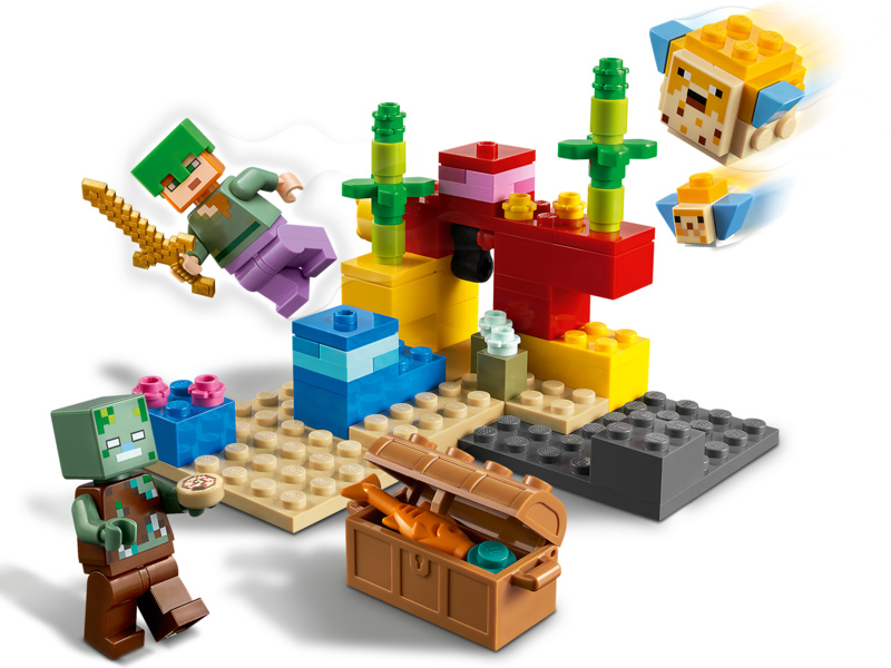 LEGO Minecraft - Korálový útes | pkmodelar.cz