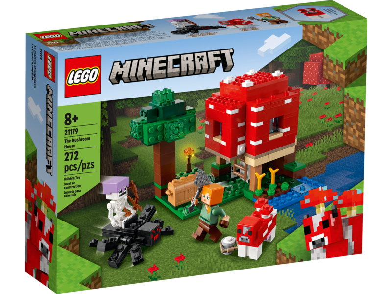 LEGO Minecraft - Houbový domek | pkmodelar.cz