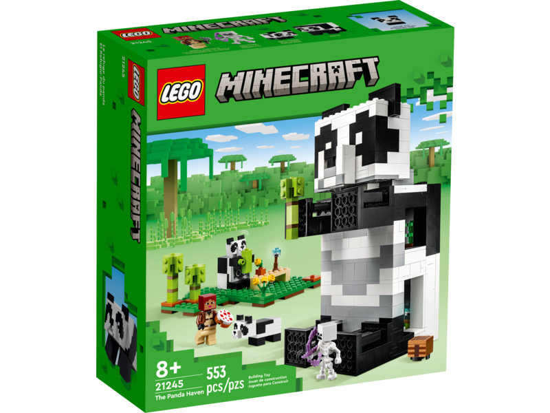 LEGO Minecraft - Pandí útočiště | pkmodelar.cz