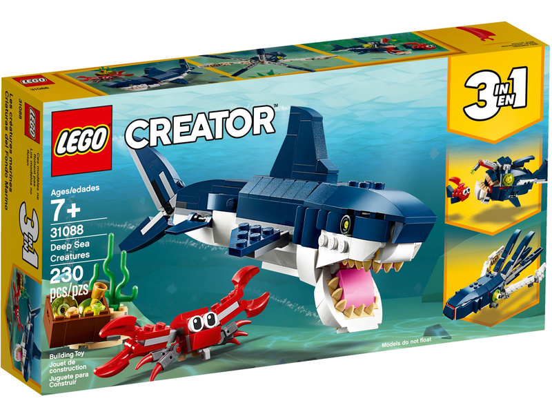 LEGO Creator 31088 - Tvorové z hlubin moří | pkmodelar.cz