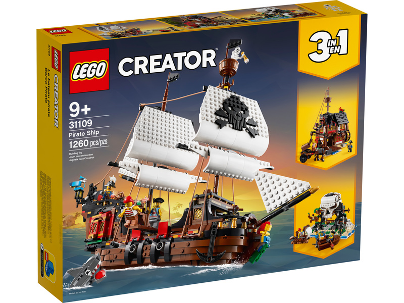 LEGO Creator - Pirátská loď | pkmodelar.cz