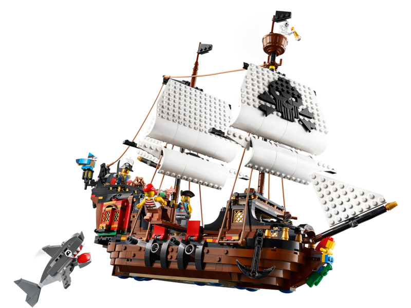 LEGO Creator - Pirátská loď | pkmodelar.cz