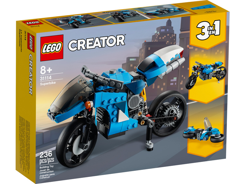 LEGO Creator - Supermotorka | pkmodelar.cz