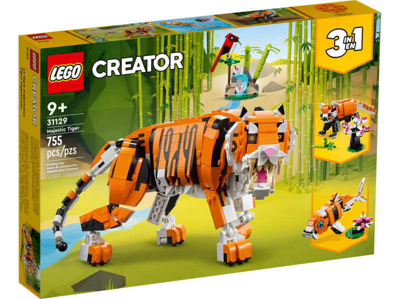 LEGO Creator - Majestátní tygr | pkmodelar.cz