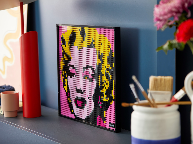 LEGO Art 2020 - Andy Warhol's Marilyn Monroe | pkmodelar.cz