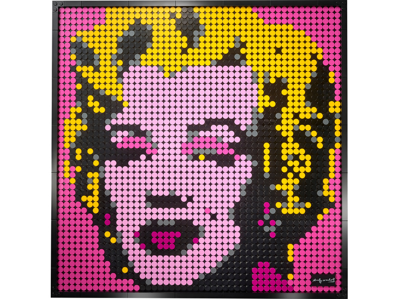 LEGO Art 2020 - Andy Warhol's Marilyn Monroe | pkmodelar.cz