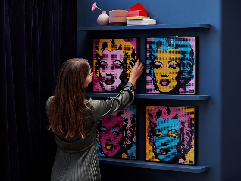 LEGO Art 2020 - Andy Warhol's Marilyn Monroe | pkmodelar.cz