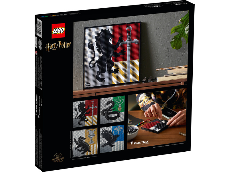 LEGO ART - Harry Potter Erby bradavických kolejí | pkmodelar.cz