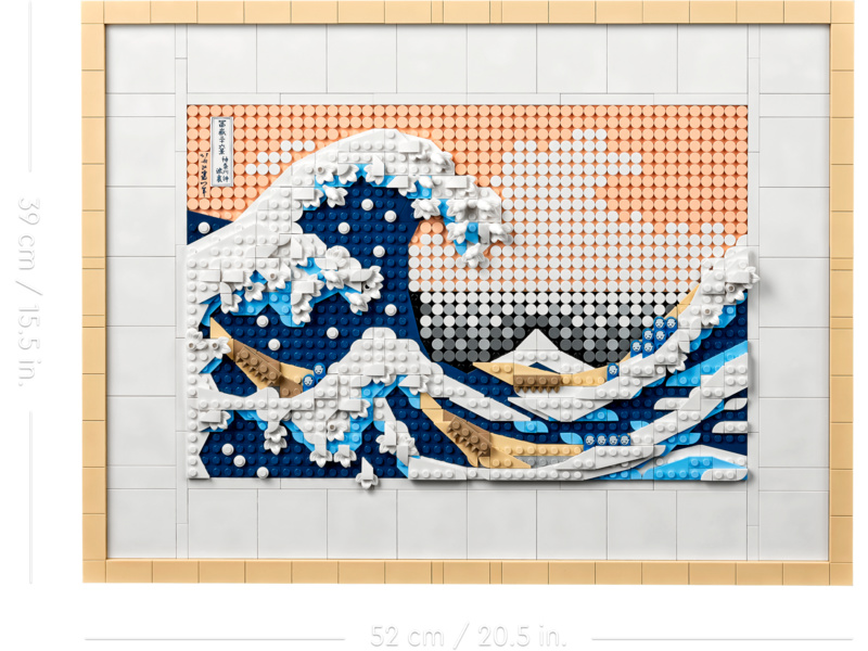 LEGO Art - Hokusai – Velká vlna | pkmodelar.cz