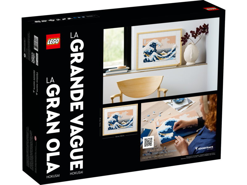 LEGO Art - Hokusai – Velká vlna | pkmodelar.cz