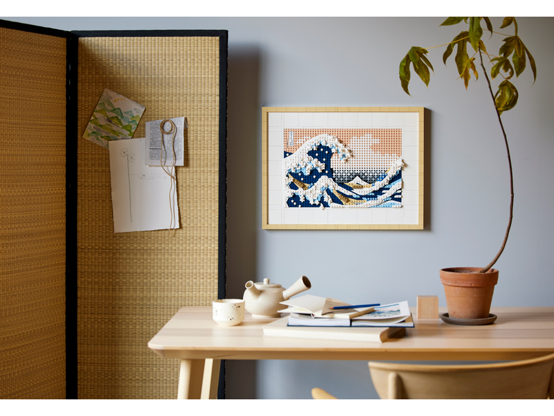 LEGO Art - Hokusai – Velká vlna | pkmodelar.cz