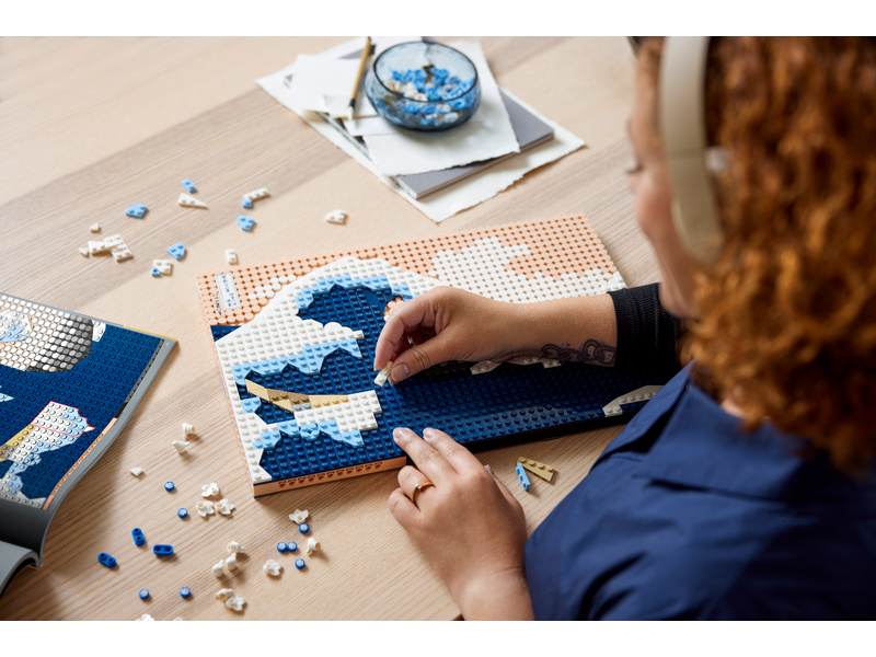 LEGO Art - Hokusai – Velká vlna | pkmodelar.cz