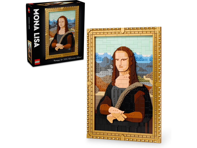 LEGO Art - Mona Lisa | pkmodelar.cz