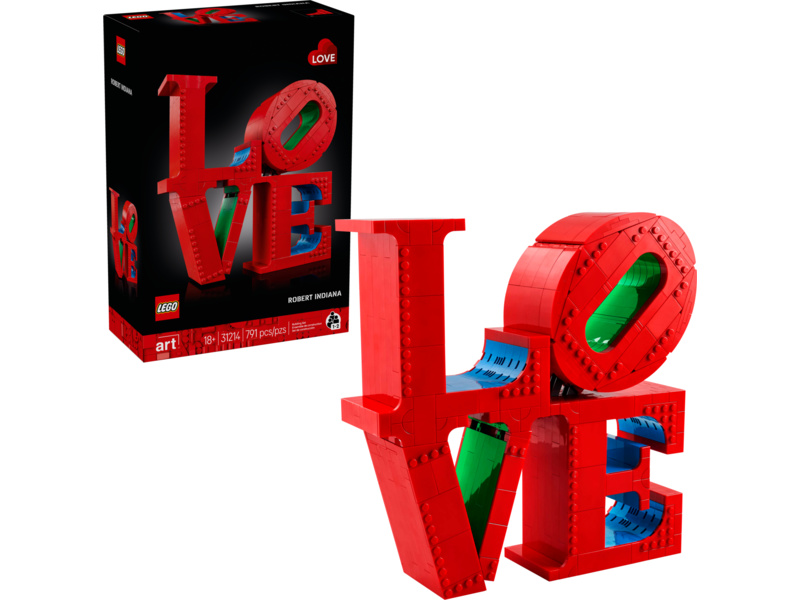 LEGO Art - LOVE | pkmodelar.cz